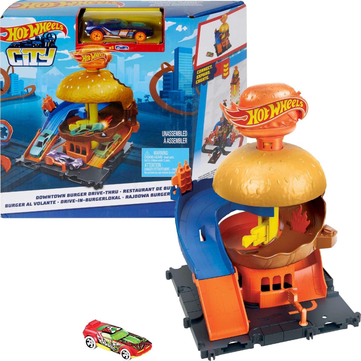 Mattel City Burger Drive Thru Playset Twaiko De Beste Service Tegen