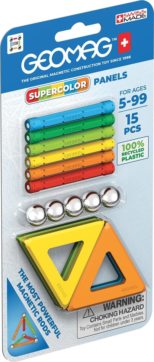 Geomag Supercolor Panels Recycled Blister magneetspeelgoed - Twaiko - de beste service een scherpe prijs